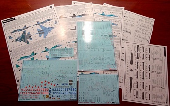 72-067 Декаль Сухой Су-34 1/72