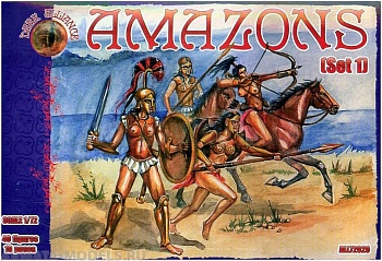 ALL72020 Фигуры Amazons 1/72