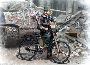 Набор фигурок MB35179 «Фольксштурм. Охотник за танками. Германия, 1944 - 1945 гг.» 