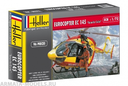 80375HL Вертолет  ЕС-145 (1:72) Heller