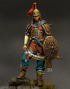 75-128PEG Mongolian Warrior XIII-XIV Century