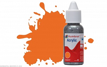 DB0018 Краска акриловая No 18 Orange - Gloss - 14ml