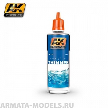 AK712 Акриловый растворитель ACRYLIC THINNER
