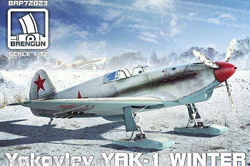 BRP72023 Самолет Як-1 Зимний