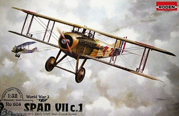 Rod604 Самолёт Spad VII c.1 French