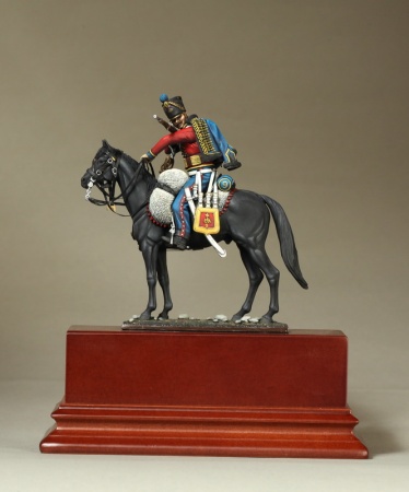 5424SOGA French hussar. Firefight at outposts. SOGA Miniatures