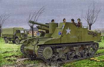 6793Д 1/35 Sexton II with CDP Tracks, (Canadian Dry Pin Tracks)