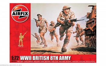 A00709 Набор фигур  WWII British 8th Army