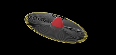 AM4848 Имитация вращающегося винта для Ил-2