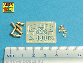 ABR-35-A128  Дополнения для  Soviet smoke Discharges system for BMP-1 902V “Tucha” with rack универсальный набор 1/35