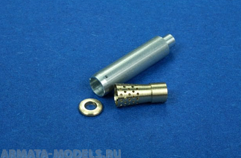 35B103RB Точеный ствол 75mm L/18 Barrel for italian Semovente M40