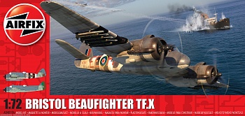 A04019A Сборная модель самолета Bristol Beaufighter TF X
