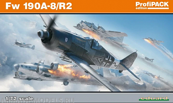 70112 Самолет Fw 190A-8/R2 (Eduard) 1/72