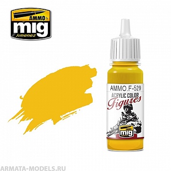 AMMOF529 Ammo Mig Краска акриловая PURE YELLOW