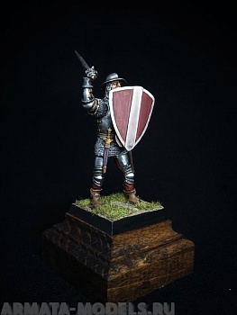 206ТБ ВИМ, пеший генуэзец с мечом, 54 мм