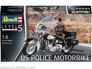 07915 Полицейский мотоцикл США