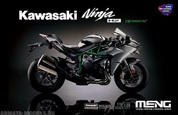 MT-002s 1/9 Kawasaki Ninja H2™ (Pre-colored Edition)