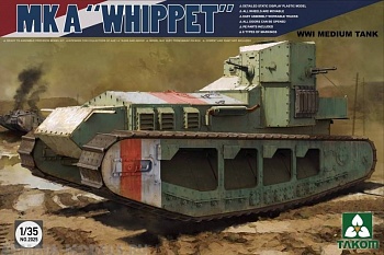 2025Т  WWI Medium Tank Mk A  Whippet 