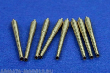 700L19RB Металлические стволы Queen Elizabeth, Royal Sovereign, Glorious, Hood, Vanguard 381mm (15") L/42 8 штук