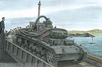 6877Д 1/35 Pz.Kpfw.III (3.7cm) (T) Ausf.F OPERATION SEELOWE