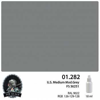 01.282JIM U.S. Medium Mod.Grey FS 36251