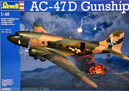 04926 Самолет AC-47 Gunship Revell