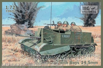 IBG72026 Танкетка Universal Carrier I Mk.I with Boys AT rifle