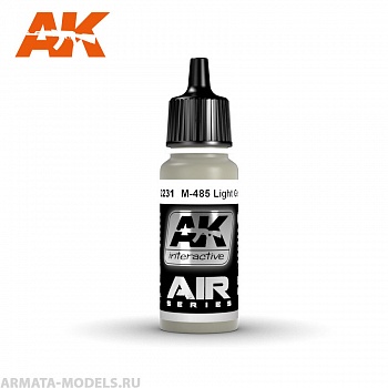 AK2231 Акриловая краска M-485 Light Gray 17ml