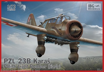 IBG72506 Самолет PZL 23B KARAS Polish Light Bomber Early