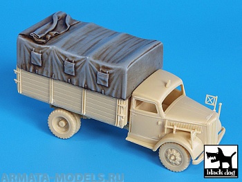 BDT72019  Canvas for Opel Blitz 1/72