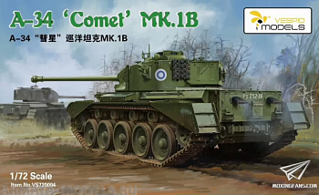 VS720004 Английский танк A-34 COMET MK.1B