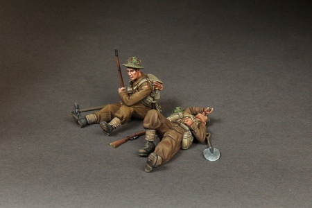 3617SOGA British infantrymans at rest. SOGA Miniatures