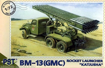 PST72042 Система залпового огня БМ-13(GMC)