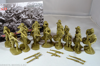 TSSD30 Фигуры NVA (North Vietnamese Army) soldiers (16 x 1/32 figures)
