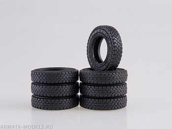AVD343000907 Покрышки на ЗИЛ-130/КАМАЗ (И-Н142Б-1 9,00R20), (комплект: 7 шт.)