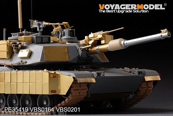 PE35419 Набор фототравления для Modern US  M1A2 TUSK2  Abrams Basic(For DRAGON 3536)