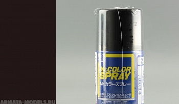 S002 Краска в баллончиках т.м. MR.HOBBY 100мл  BLACK