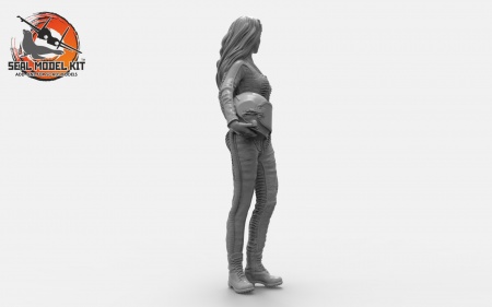 smk72010 Девушка пилот в вкк-6м (Не для свободной продажи)