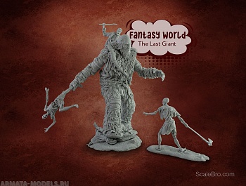 FW-003 Декоративная фигурка из смолы Last Giant 1/30