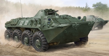 01592 БТР  немецкий SPW-70  Trumpeter