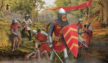 72M118ST Фигуры English Foot Soldiers 13-14 c.