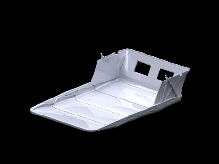 35529 L1500A с поднятым тентом, Германский армейский автомобиль II MB ICM