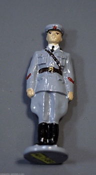 7-081 окрашеная фигура Командир танкистов в фуражке