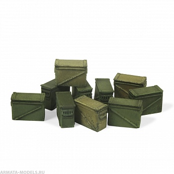 35-0030  Modern 12.7mm Ammo Boxes Large
