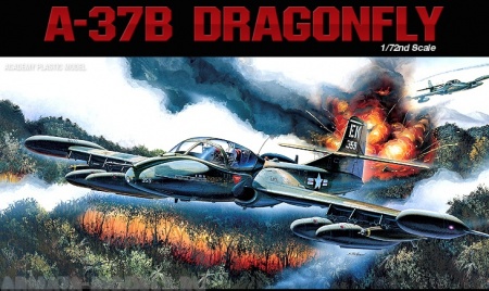 12461 Самолёт  A-37B Dragon Fly  Academy