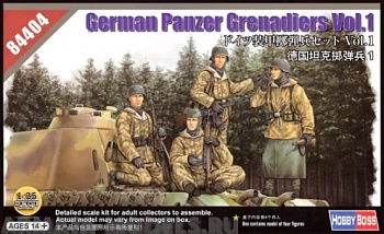 84404HB Немецкая пехота German Panzer Grenadiers Vol.1