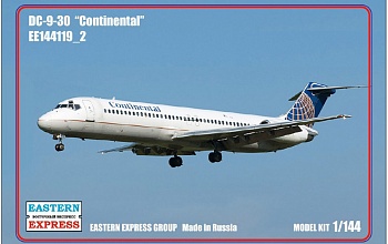 ЕЕ144119_2 Авиалайнер DC-9-30 Continental