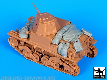 BDT35114 1/35 Carro Armato L6 accessories set (ITAL)