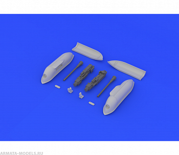648148ED  Bf 109G Cannon Pods 1/48