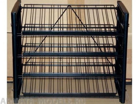 69036T Стенд для эмалевых красок по 10мл (4 полки)